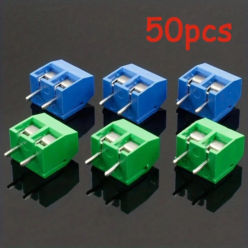 Nuts Mix - ชุดขั้วต่อแผงวงจรพิมพ์ PCB แบบก้านตรง 2P 3P ขนาด