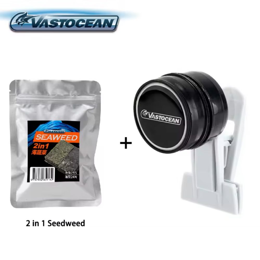 Seaweed Snack - คลิปหนีบอาหารสัตว์ทะเลแม่เหล็กแรง รุ่นฉลองครบรอบ Vastocean SKU สำหรับ 2