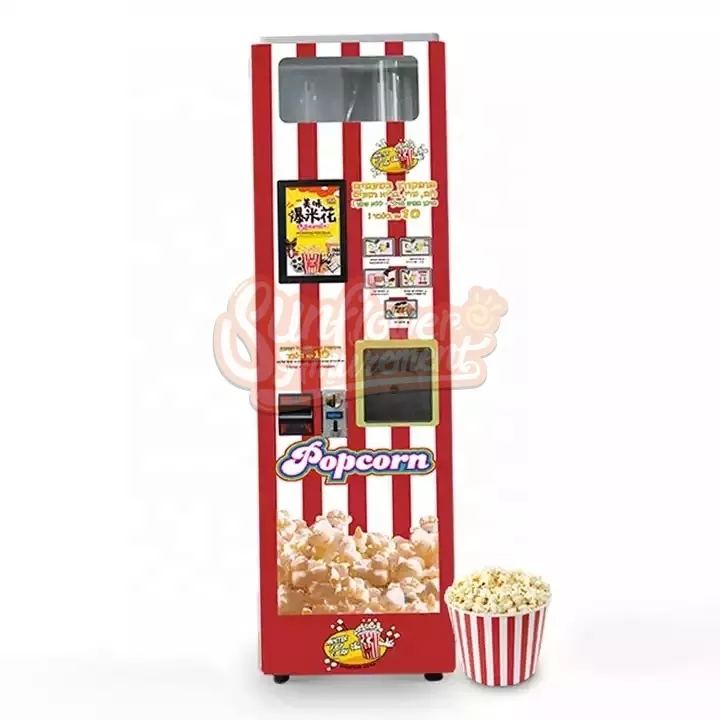 Food Snacks Drinks - ตู้จำหน่ายสินค้าอัตโนมัติคุณภาพสูง ขายดี สำหรับขนมขบเคี้ยว อาหาร และเครื่องดื่ม ตู้ขายข้าวโพดคั่วอัตโนมัติ