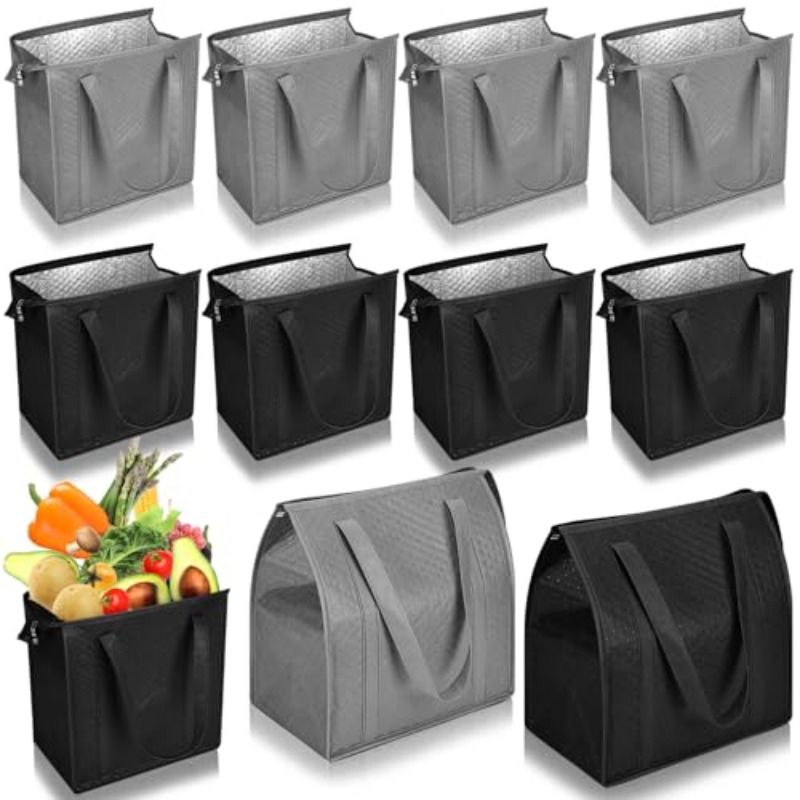 Food Snacks Delivery - กระเป๋าเก็บความเย็นแบบพกพาสำหรับอาหารกลางวัน กระเป๋าส่งเบียร์แบบพับได้ กระเป๋าเก็บความเย็นสำหรับปิกนิก กระเป๋าเก็บความเย็นสำหรับอาหาร กระเป๋าเก็บความเย็นสำหรับเครื่องดื่ม