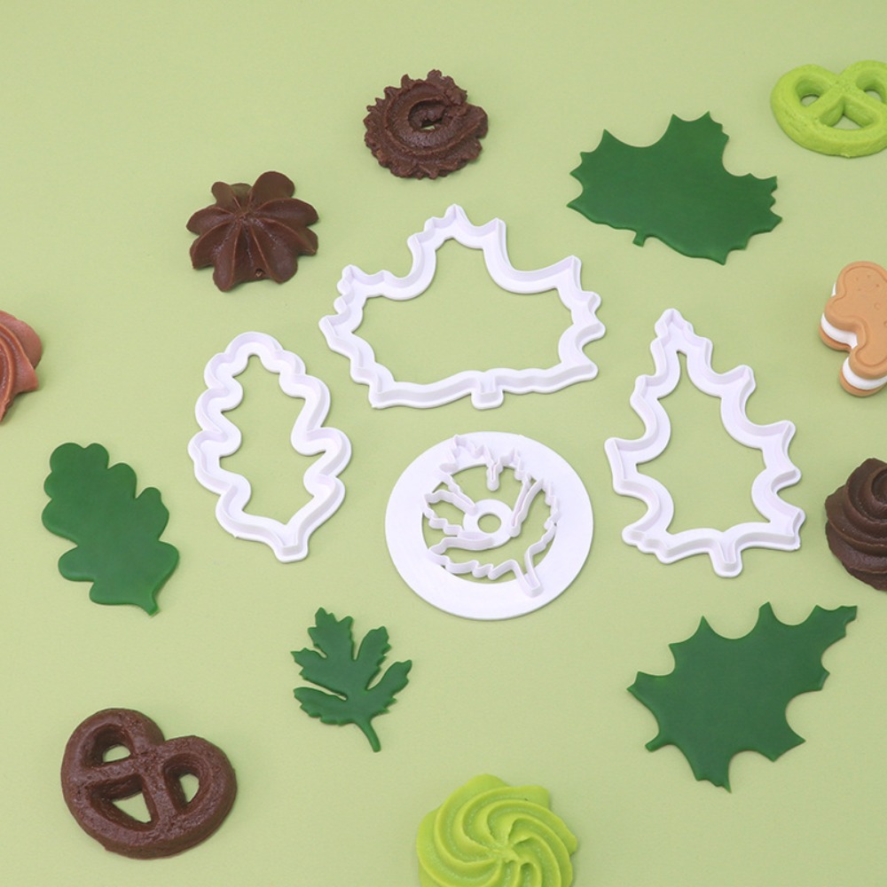 ชุดตัวตัดคุกกี้รูปใบไม้ 4 ชิ้น - Cookies Pack บทวิจารณ์และราคา