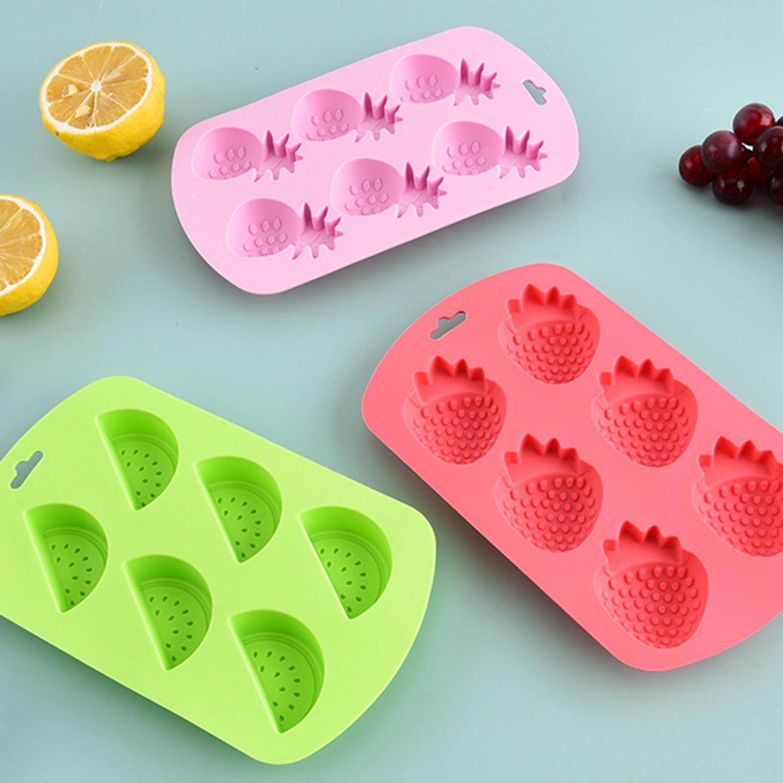 แม่พิมพ์ซิลิโคนรูปผลไม้ 6 ช่อง - Gummy Candy บทวิจารณ์และราคา